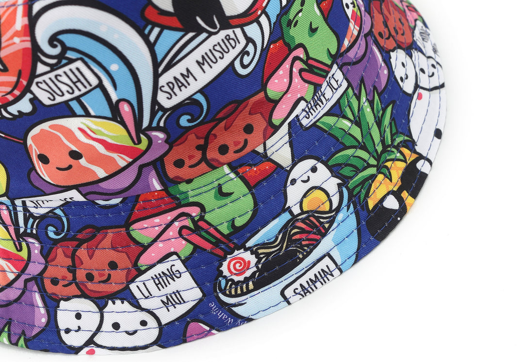 Bucket Hat Kids Craving Hawaii Blue