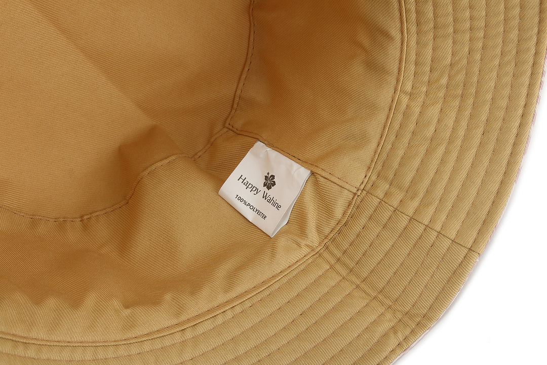 Bucket Hat Quilt Beige