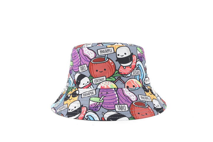 Bucket Hat Kids Craving Hawaii Grey