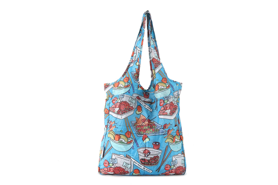 Foldable Bag Jacqueline Poke Competition Blue