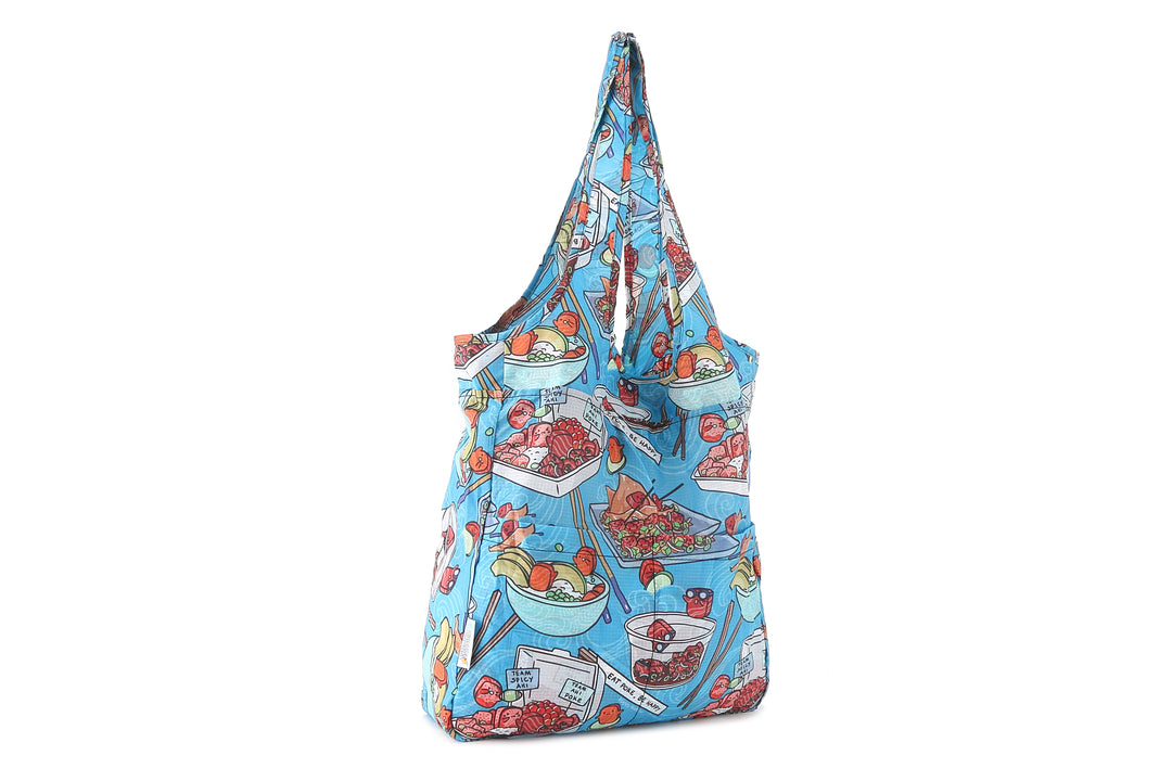 Foldable Bag Jacqueline Poke Competition Blue