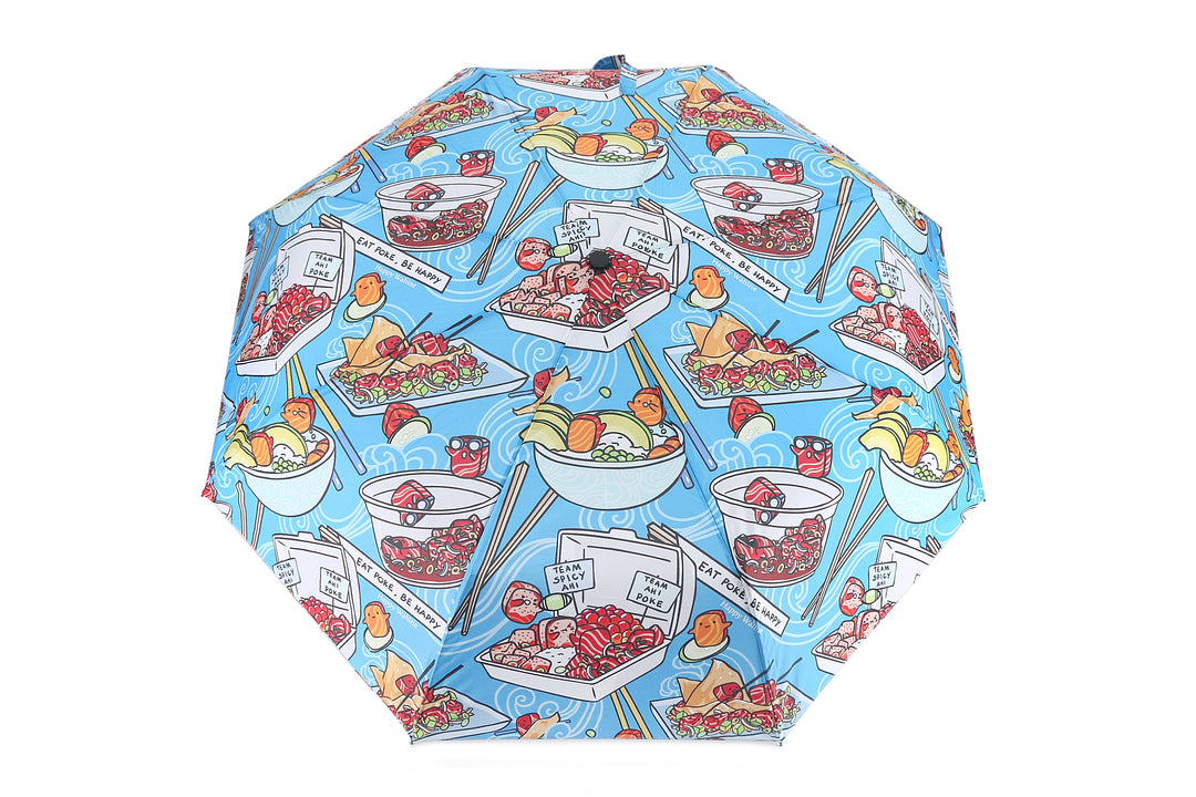 Umbrella Automatic Poke Competition Blue