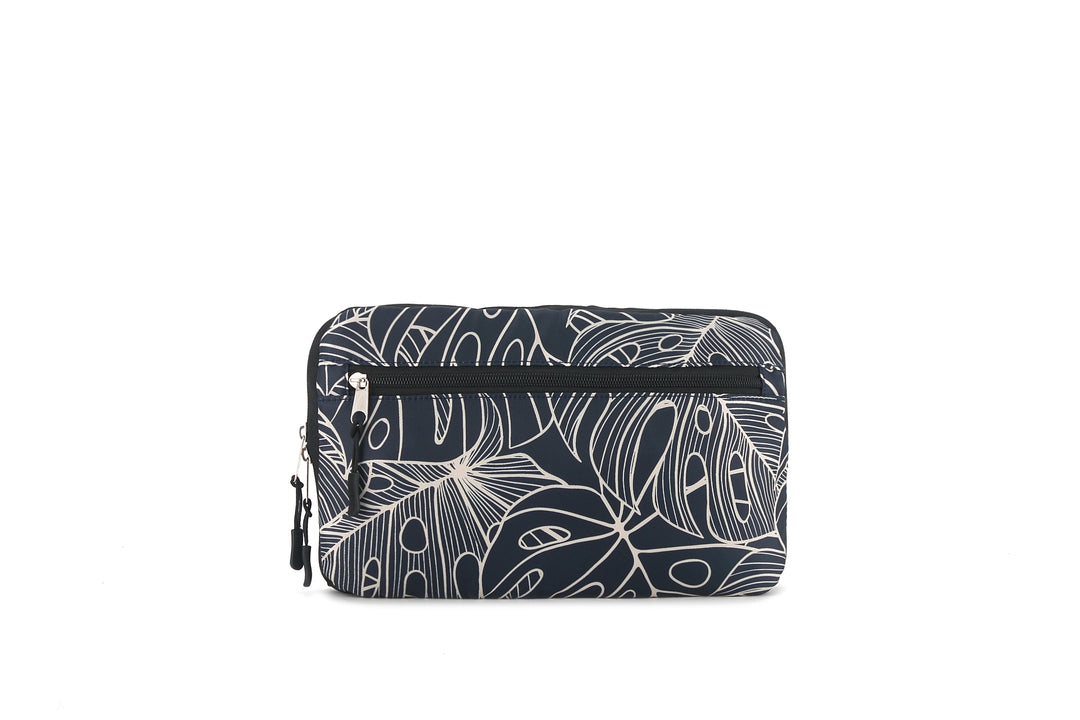 Foldable Duffle Sydney Monstera Lines Navy