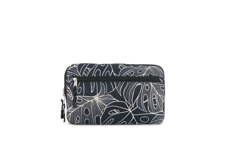 Foldable Duffle Sydney Monstera Lines Navy