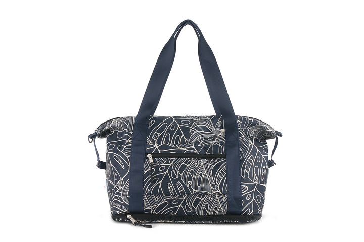 Foldable Duffle Sydney Monstera Lines Navy