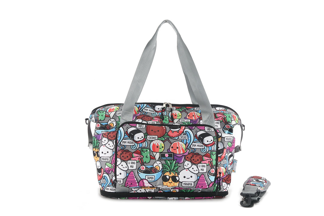 Foldable Duffle Sydney Craving Hawaii Grey