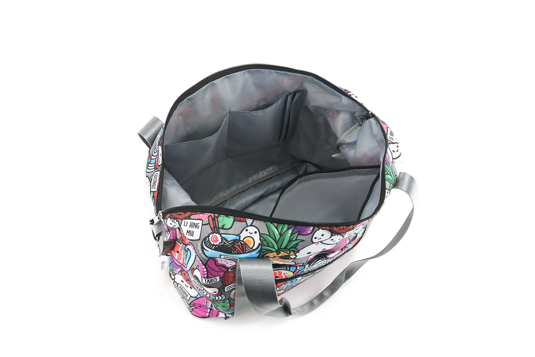 Foldable Duffle Sydney Craving Hawaii Grey