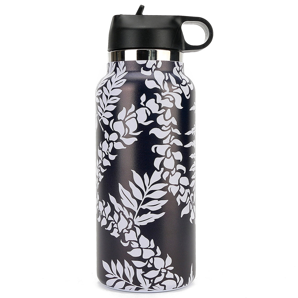 Insulated Water Bottle 24oz Tiare Infinity Grey